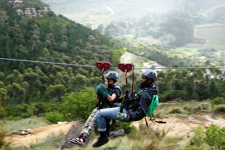 Zip-lining in Cape Town - Based at the Foot of the Table Mountain Reserve  - Photo 1 of 16